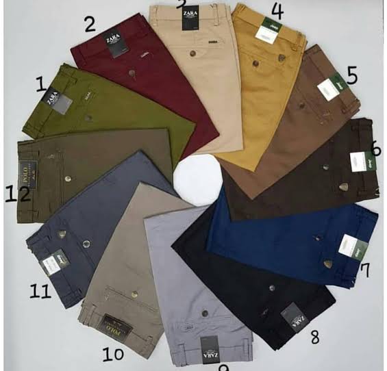 Men's Khaki Chino Pants