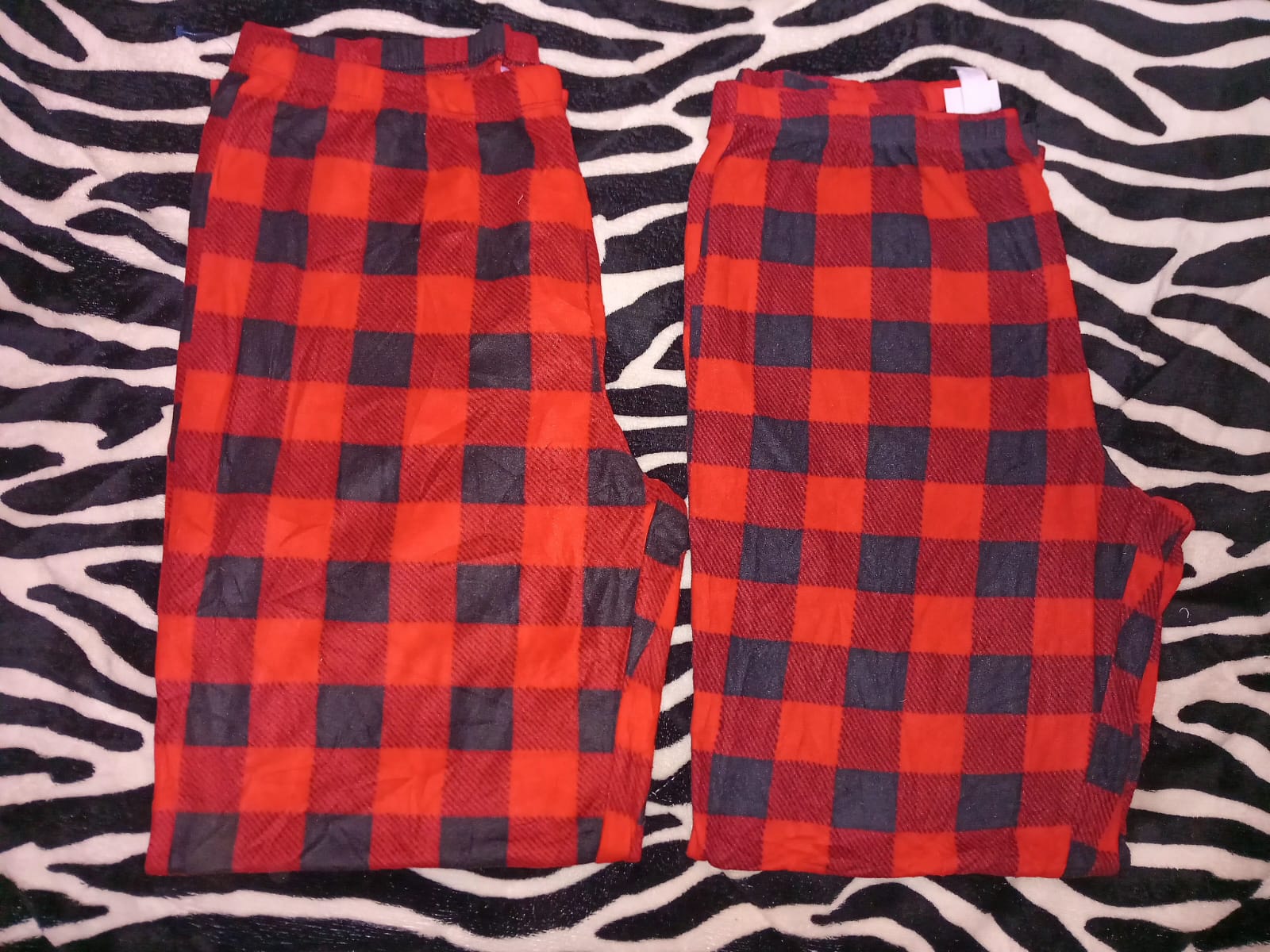 Plaid Tartan Drawstring Lounge Pants