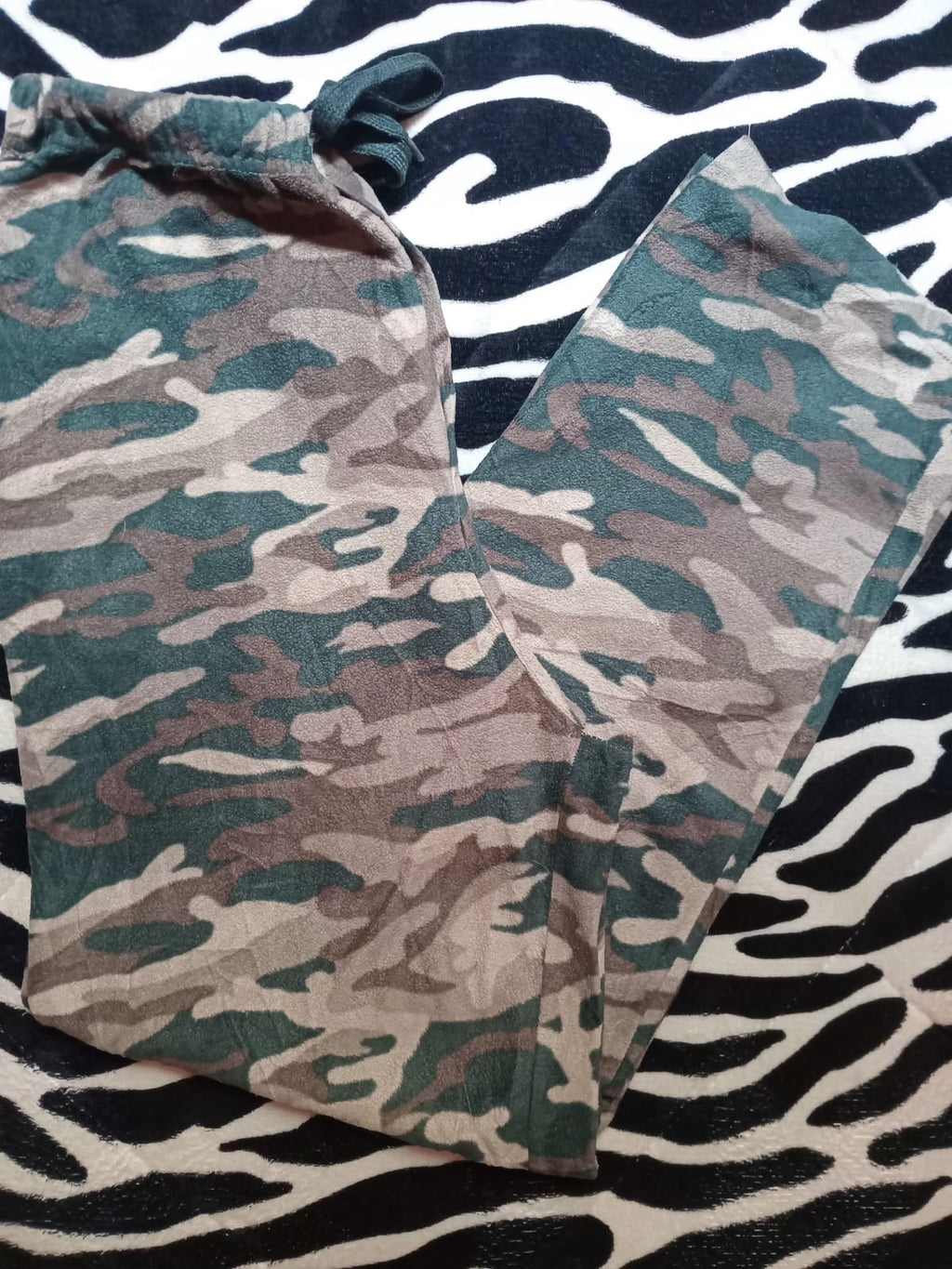 Women's Camo Wide-Leg Drawstring Pants
