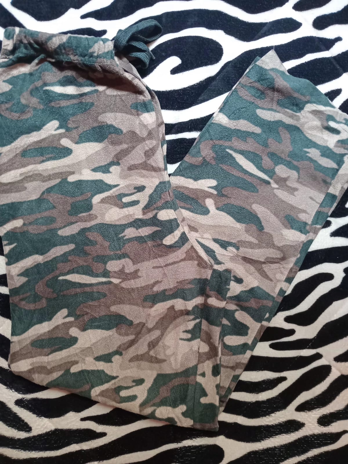 Women's Camo Wide-Leg Drawstring Pants