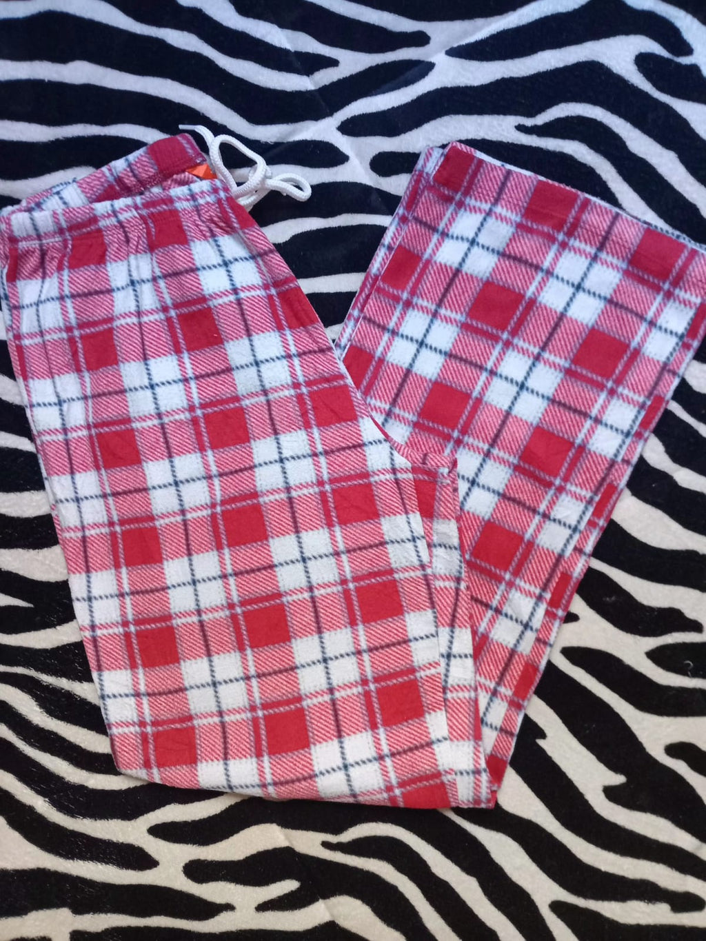 Plaid Tartan Drawstring Lounge Pants