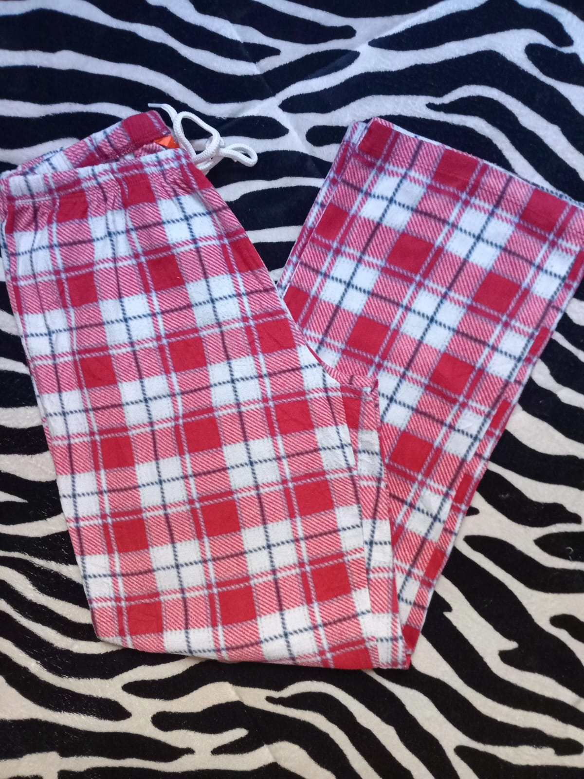 Plaid Tartan Drawstring Lounge Pants