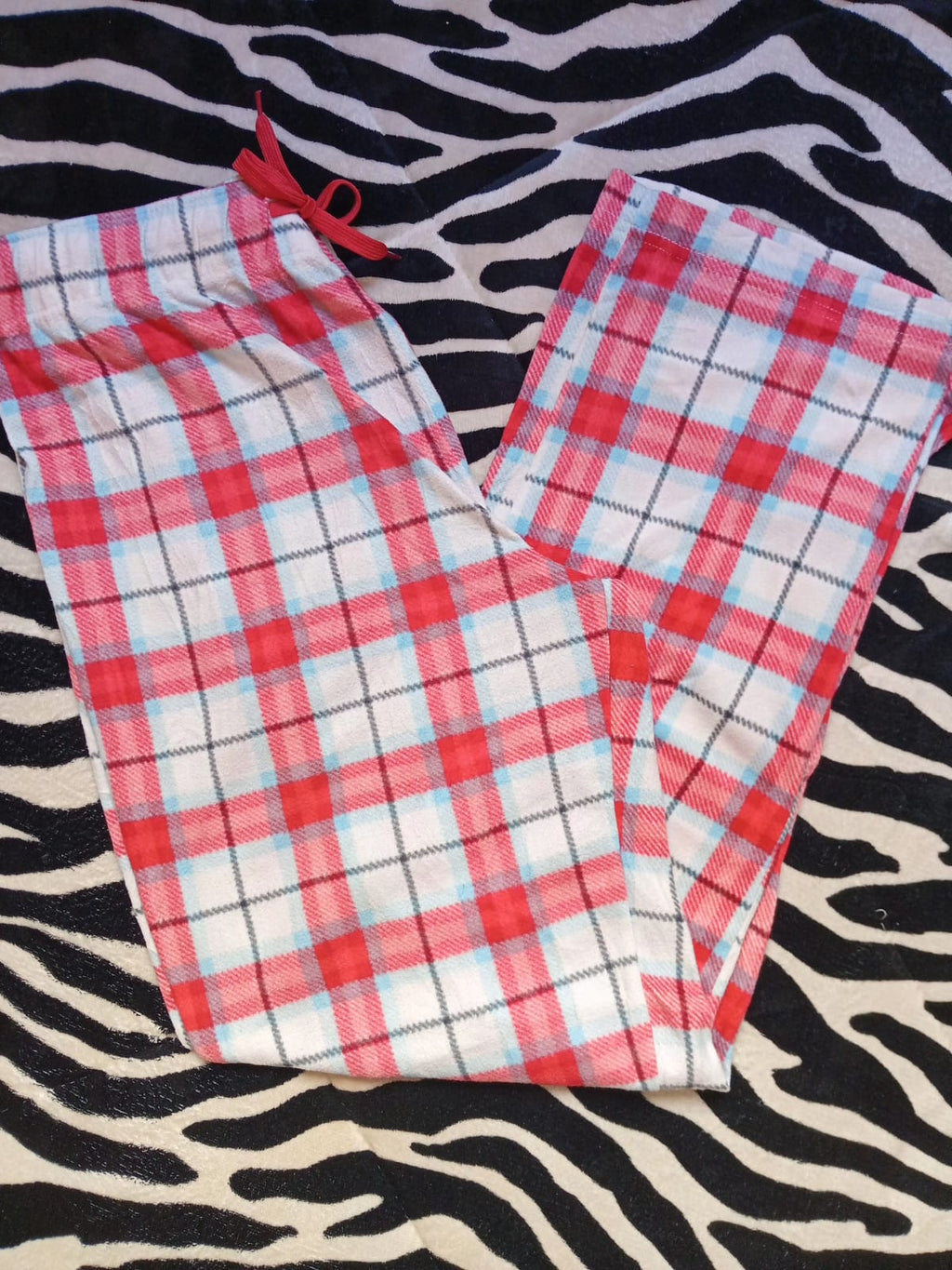 Plaid Tartan Drawstring Lounge Pants
