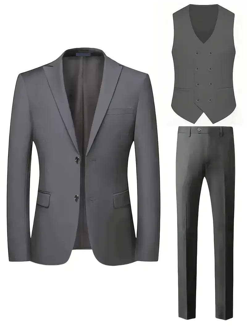 Men's 3-Piece Slim Fit Suit