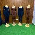 Women's Long Sleeve Bodysuit Jumpsuit